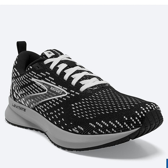 Brooks Shoes - Brooks Levitate 5 Road Running Black Shoes Womens-Size 10